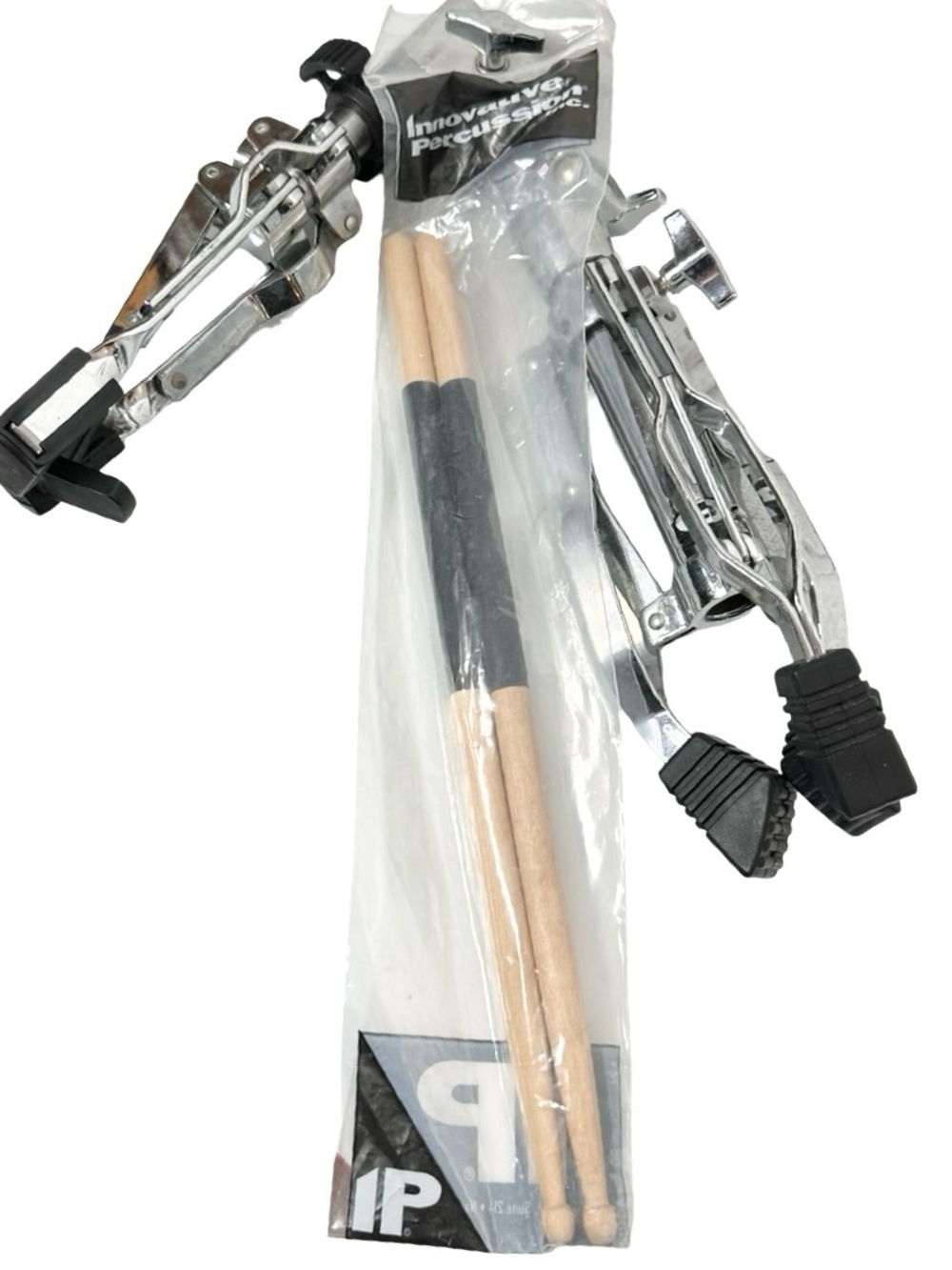 Percussion Drum Music Tripod Adjustable Stand w/ Drumsticks Professional Student